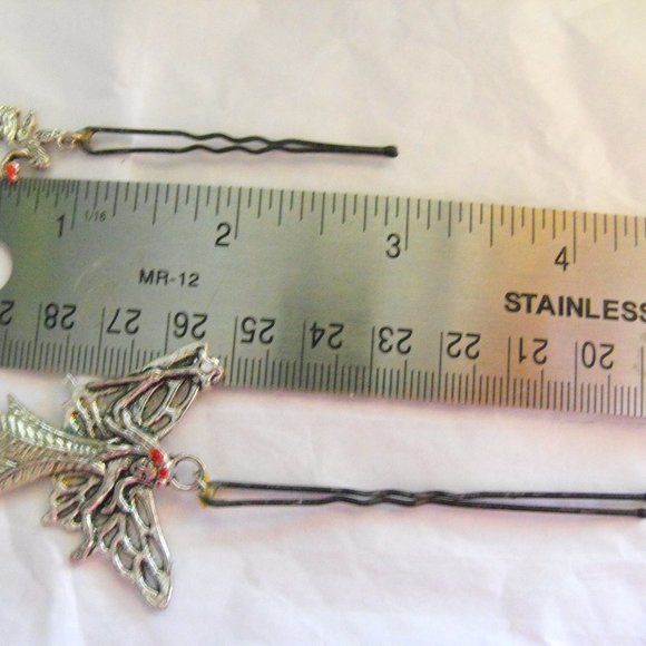 Vintage Bridal Hairpins Fairy - Picture 4 of 4